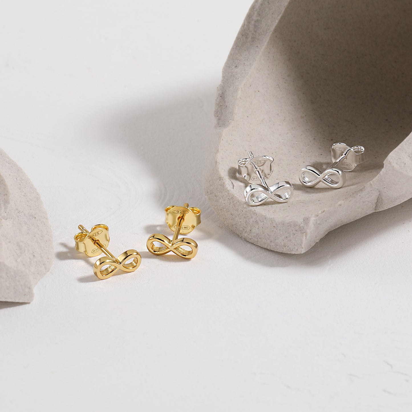 Melsery Infinite ∞ Stud Earrings
