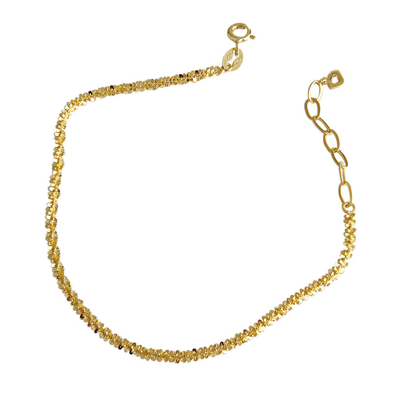 Melsery Nugget Crisscross Bracelet