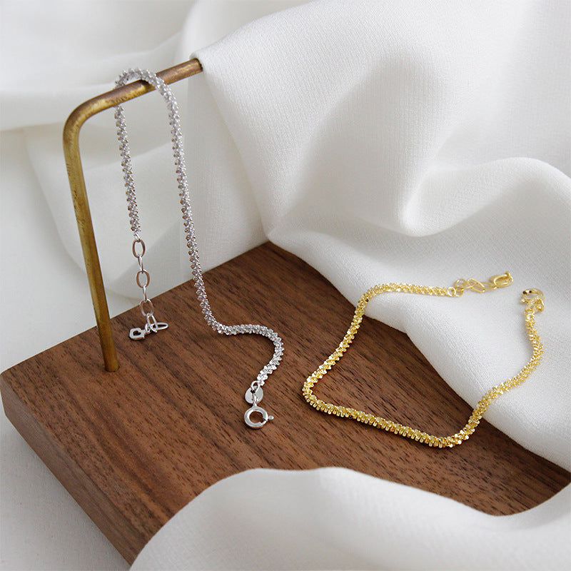 Melsery Nugget Crisscross Bracelet
